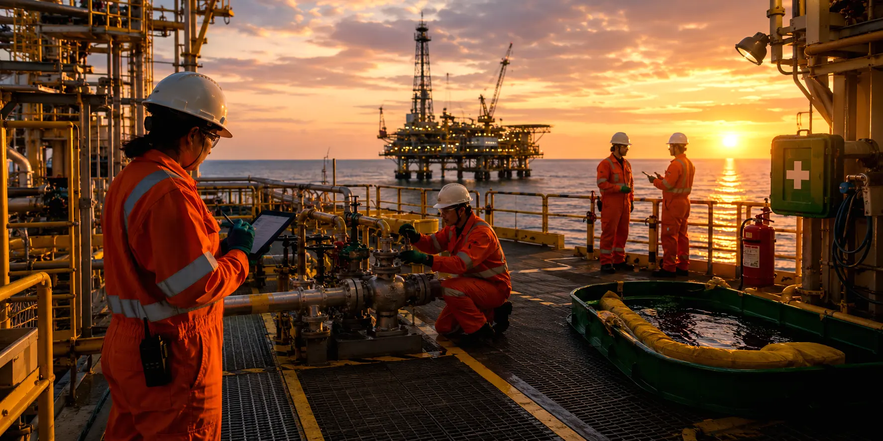 Oil and Gas Exploration Development Services visual one